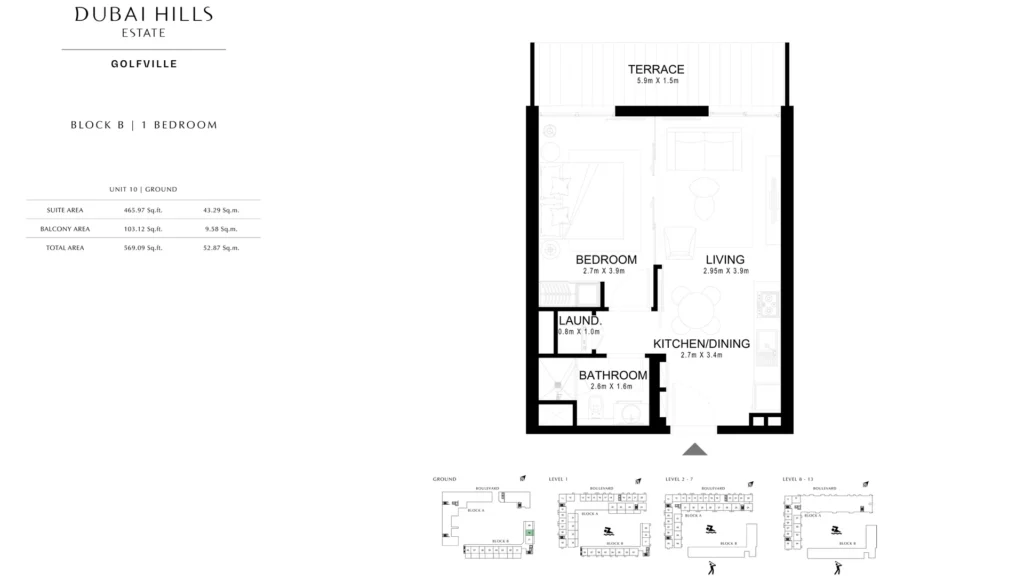 Golf Ville floor plan