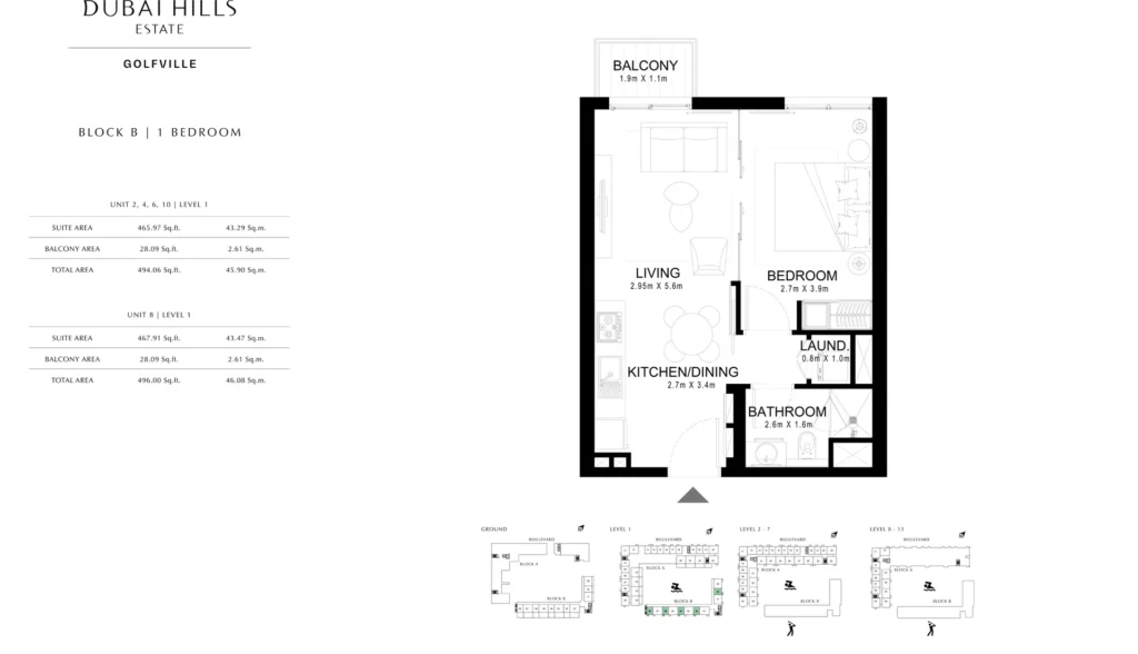 Golf Ville floor plan