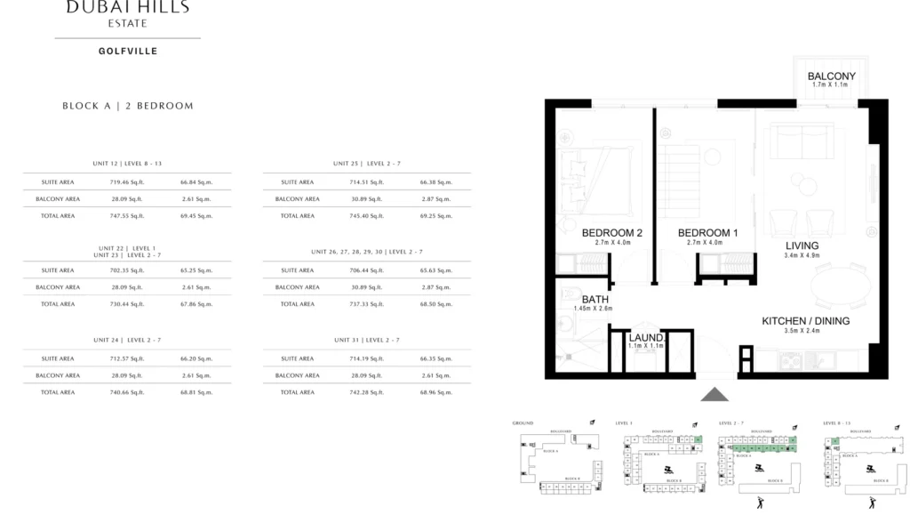 Golf Ville floor plan