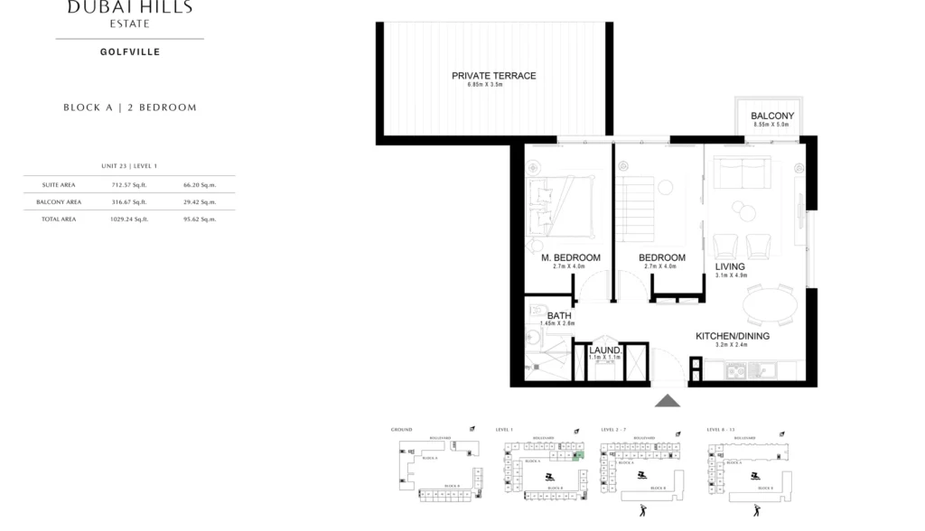 Golf Ville floor plan