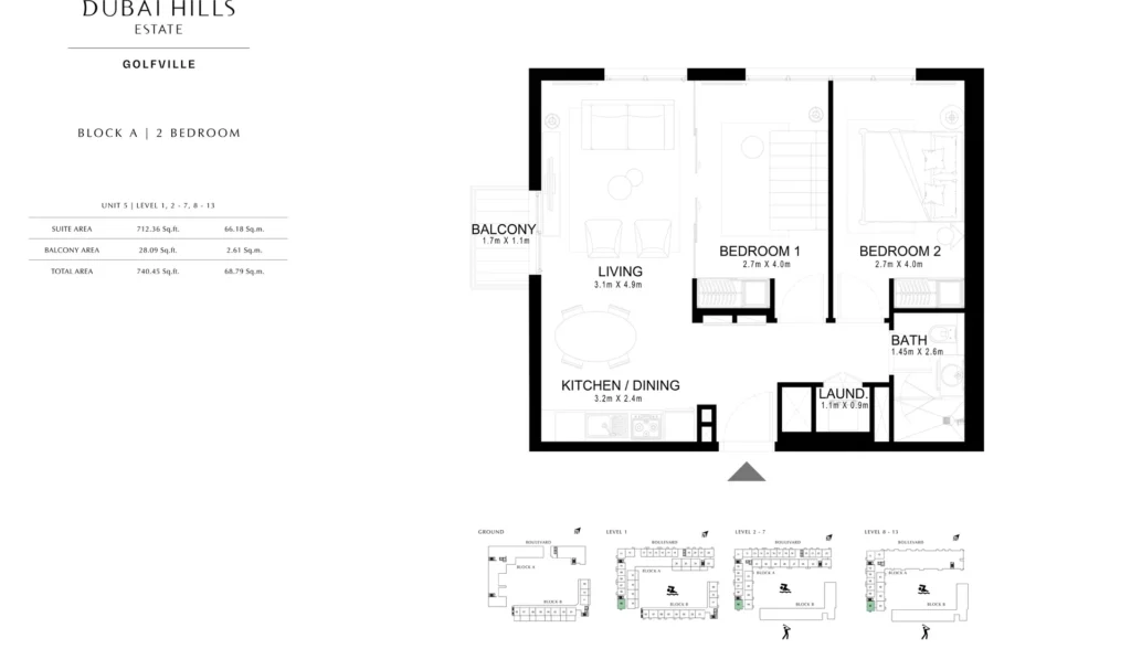 Golf Ville floor plan