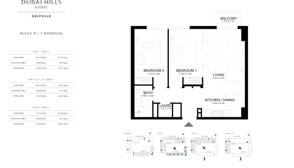 Golf Ville floor plan