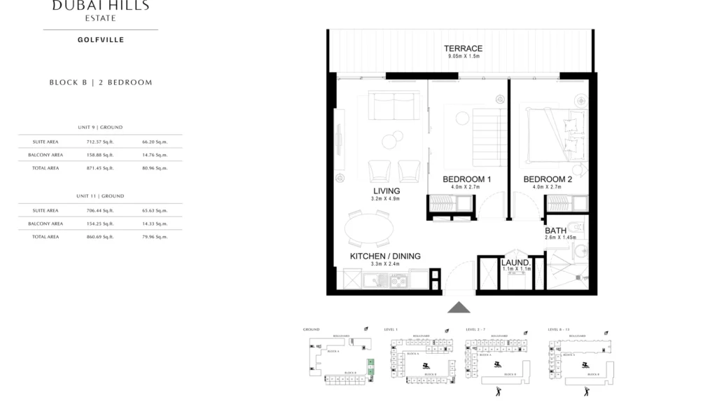 Golf Ville floor plan