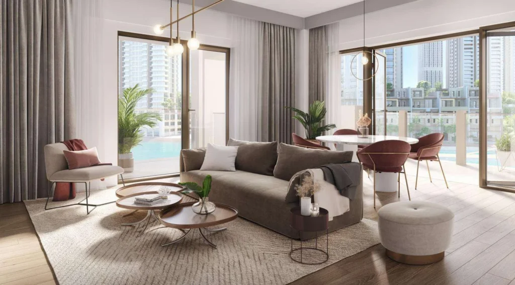 Grove by Nshama Properties Owned By Nshmi Development One Person Company in Town Square, Dubai
