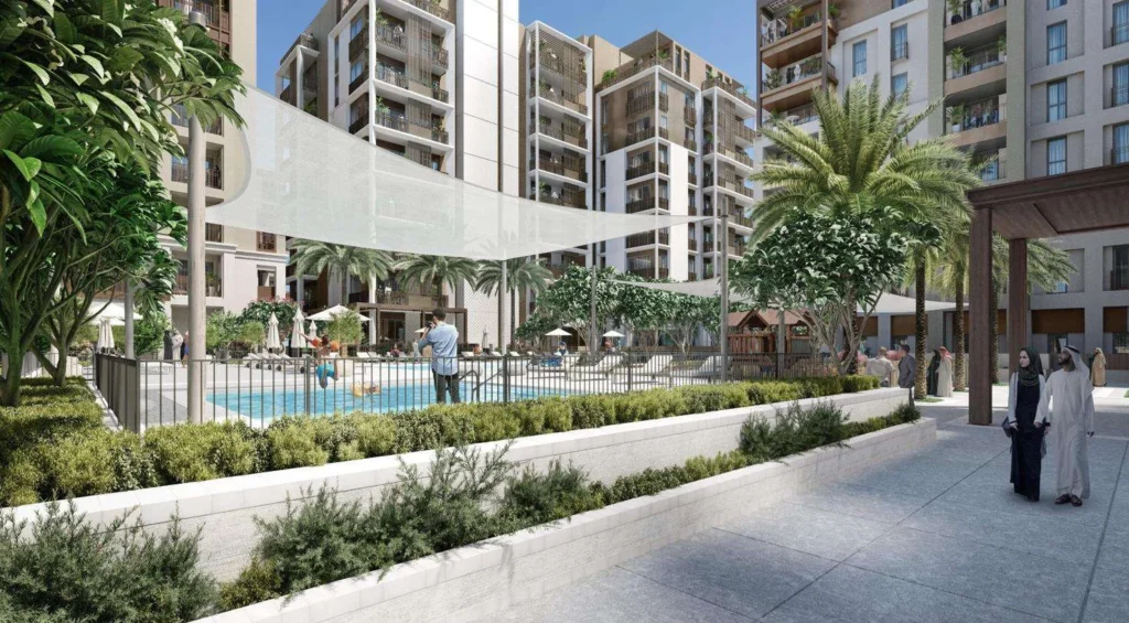 Grove by Nshama Properties Owned By Nshmi Development One Person Company in Town Square, Dubai