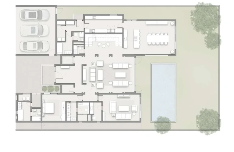 Sobha Estates floor plan 2 BR