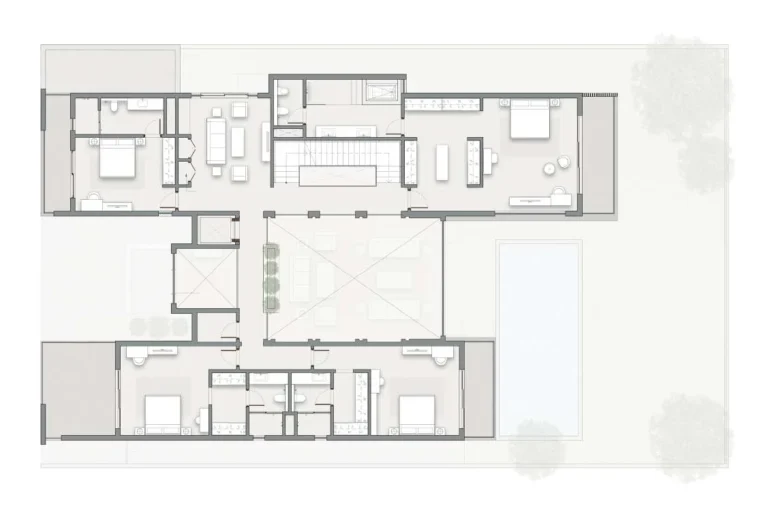 Sobha Estates floor plan 4 BR