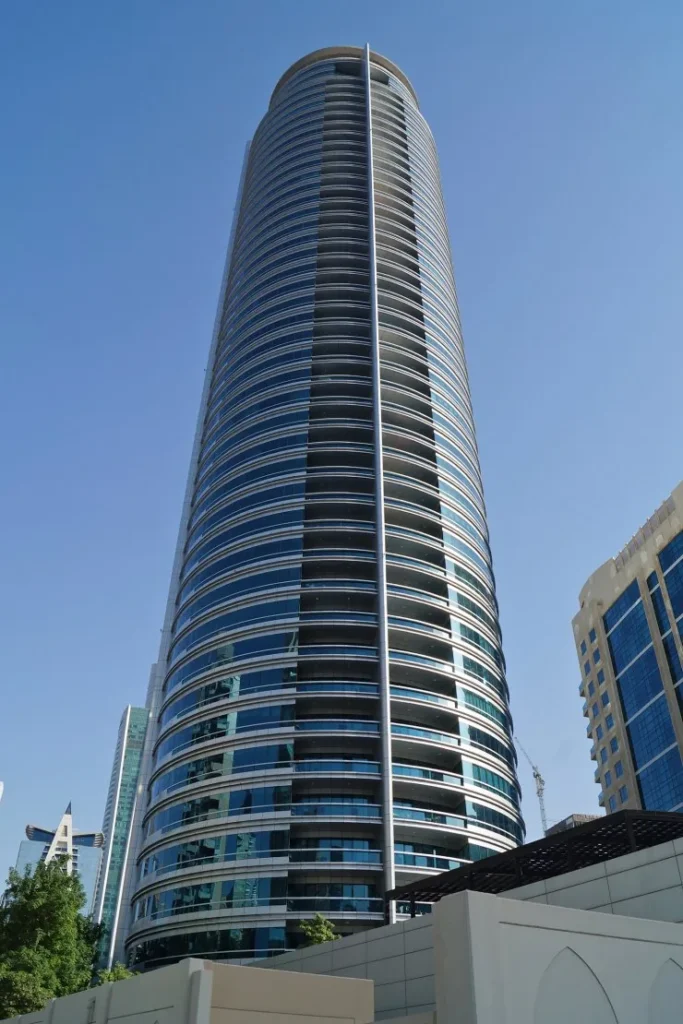 Horizon Tower facade, Horizon Tower, Dubai Marina, Dubai