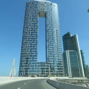 facade tower, Jumeirah Gate Tower 2, Jumeirah Beach Residence, Dubai