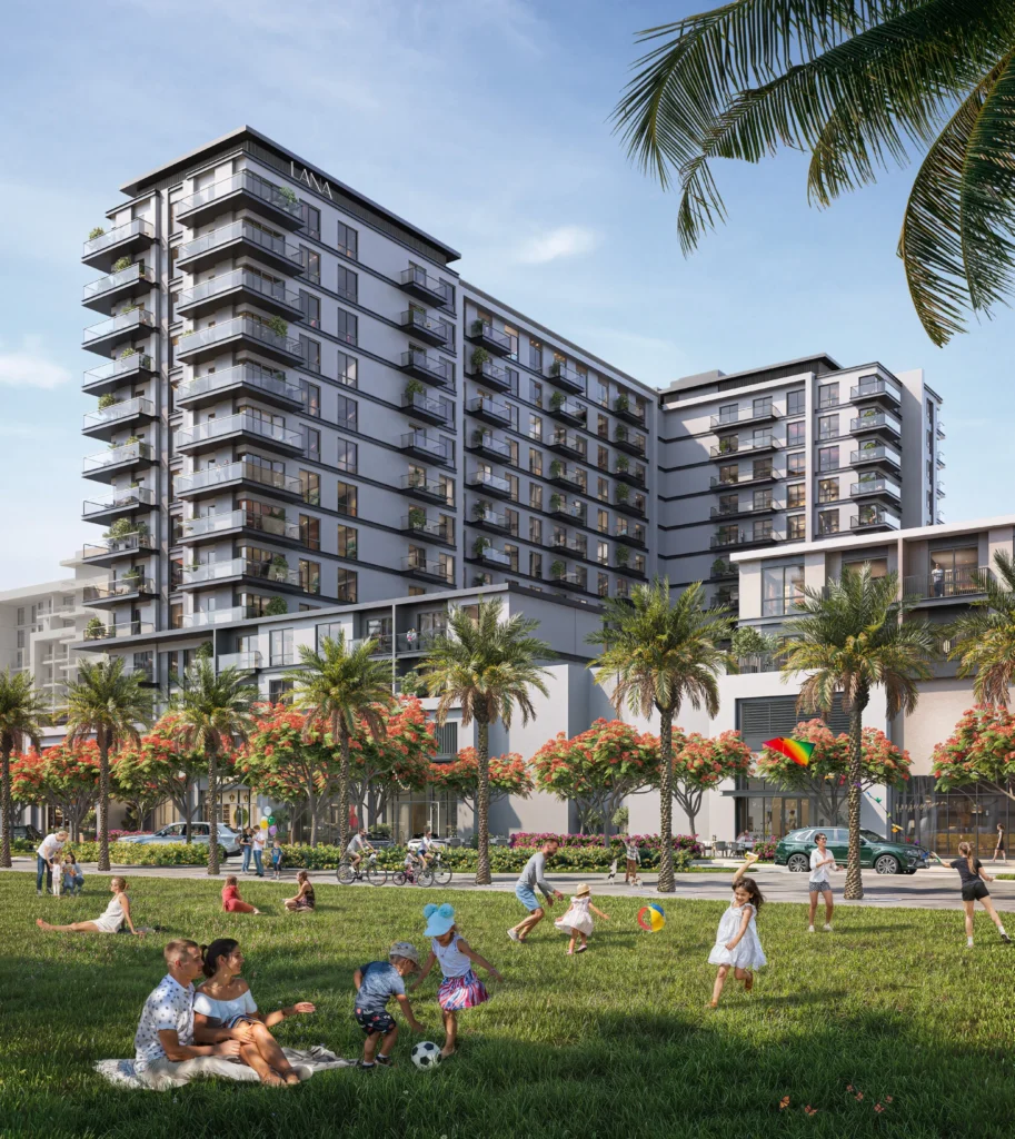 Lana On The Park by Nshama Properties Owned By Nshmi Development One Person Company in Town Square, Dubai