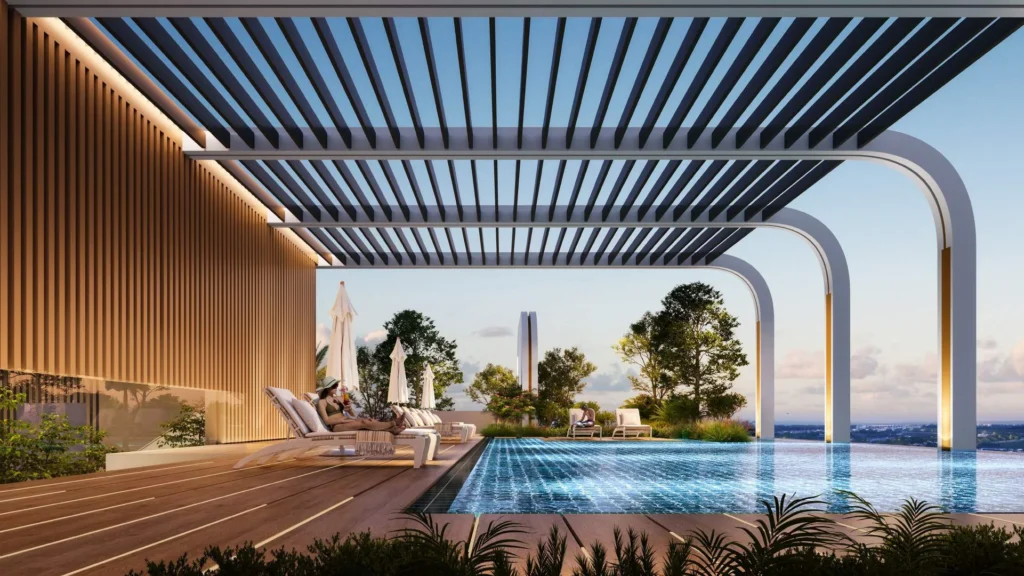 Le Blanc Residence By Imtiaz by Imtiaz Cove Real Estate Development in DubaiLand Residence Complex