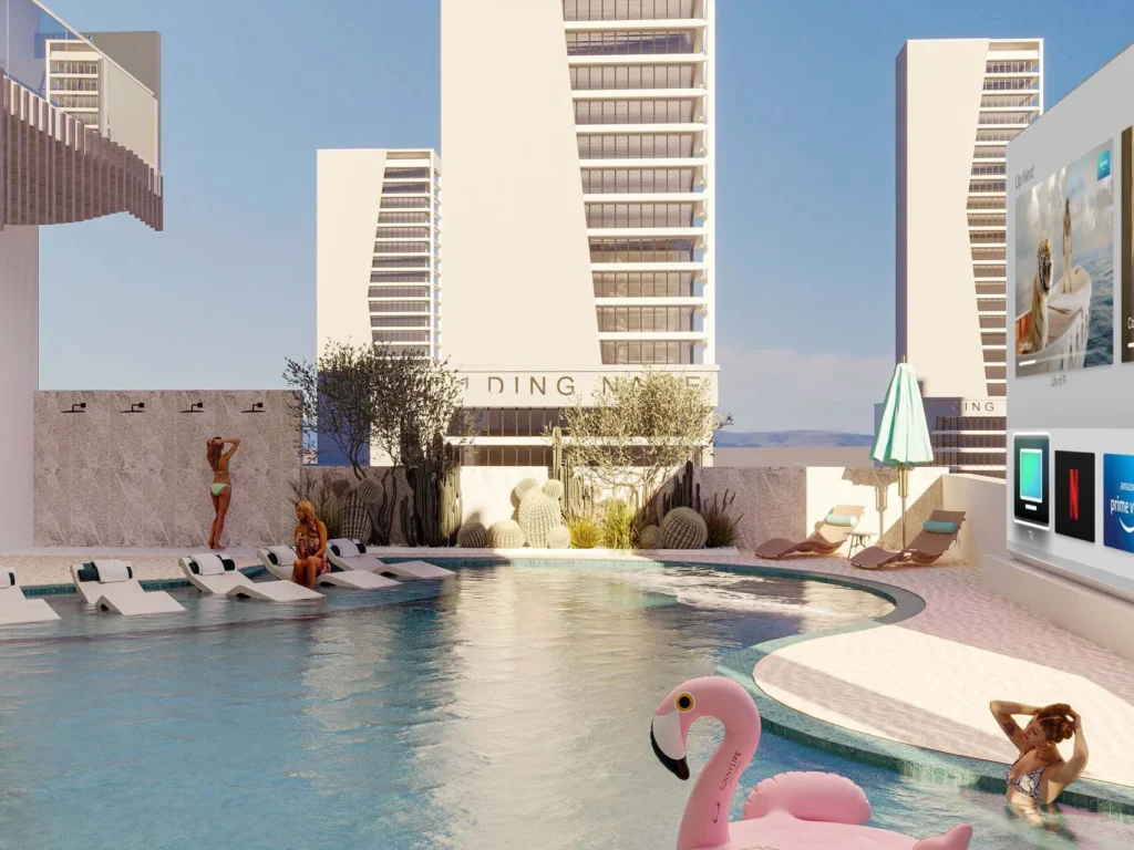Lucky Oasis Residence by Lucky Aeon Real Estate Development in Jumeirah Village Circle, Dubai