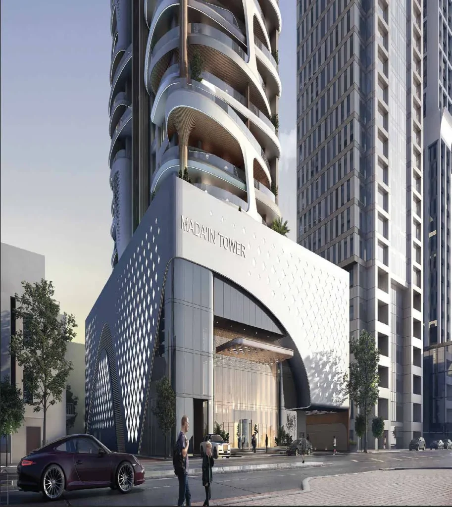 Mada'in Tower by Marina Arcade Real Estate (L.L.C) | Mada'in Properties in Dubai Marina