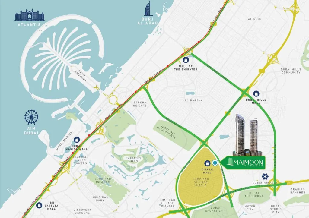 Maimoon Gardens by Fakhruddin Properties in JVC District 11, Dubai
