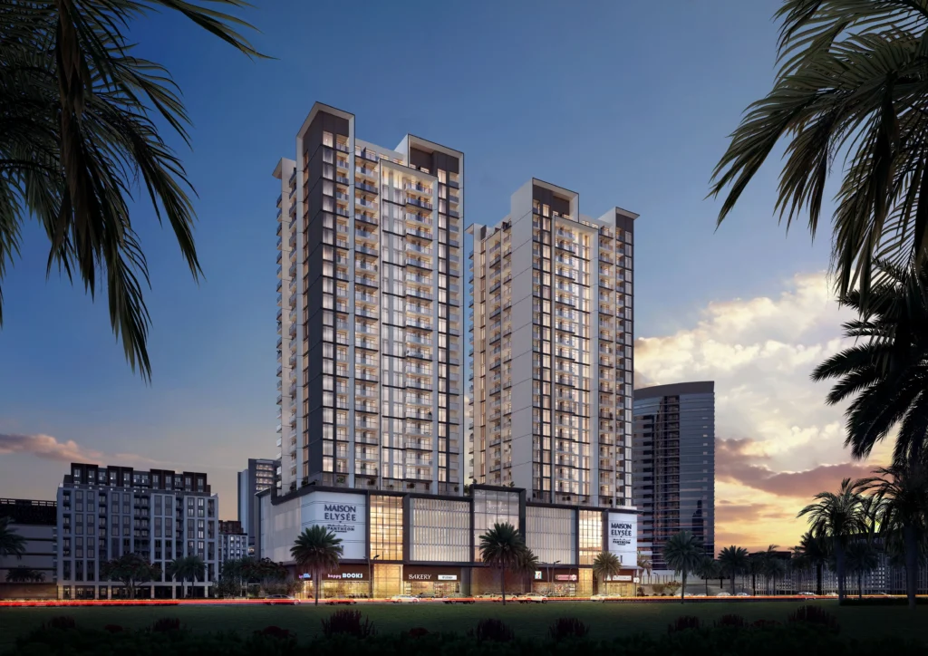 Maison Elysee Ii by Pantheon Elysee Real Estate Development in Jumeirah Village Circle, Dubai