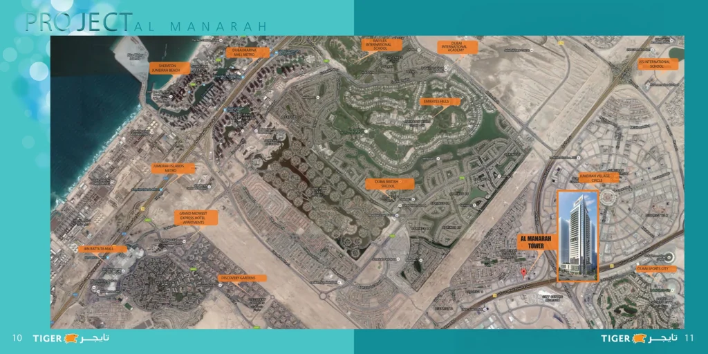 Manara Tower by Tiger Group in JVT District 4, Dubai