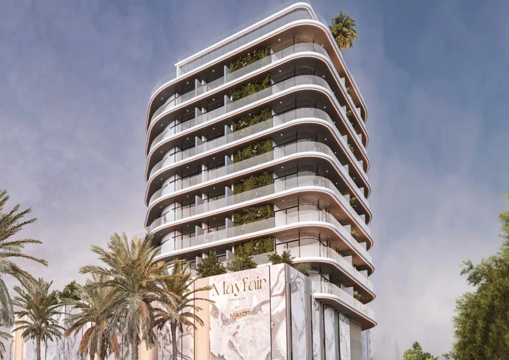 Mayfair Gardens by Majid Developments in Jumeirah Garden City, Dubai