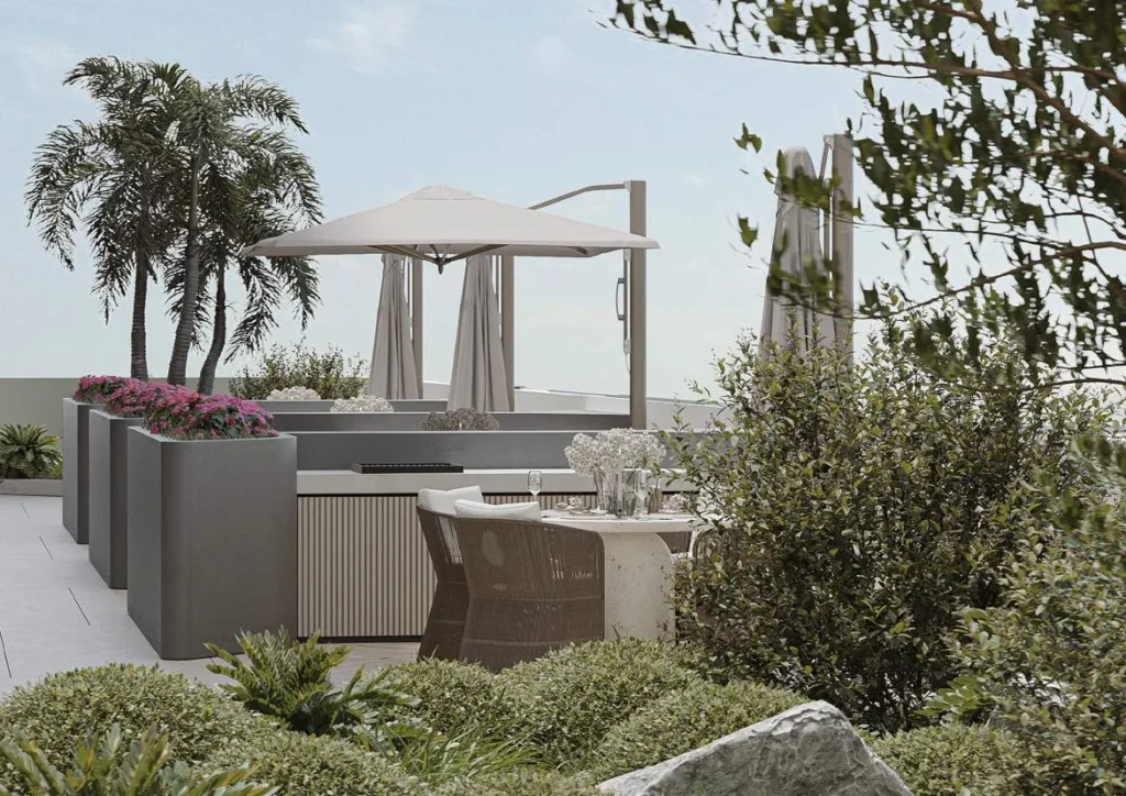 Mayfair Gardens by Majid Developments in Jumeirah Garden City, Dubai