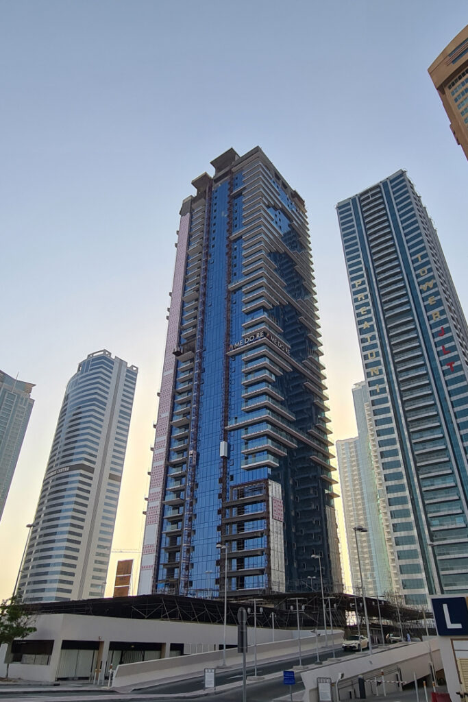 Me Do Re Residential Tower, Jumeirah Lakes Towers – by Me Do Re Properties | Continental Club Dubai