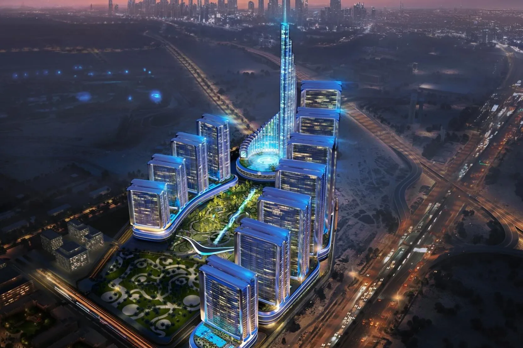Mercedes-Benz Places Binghatti City
