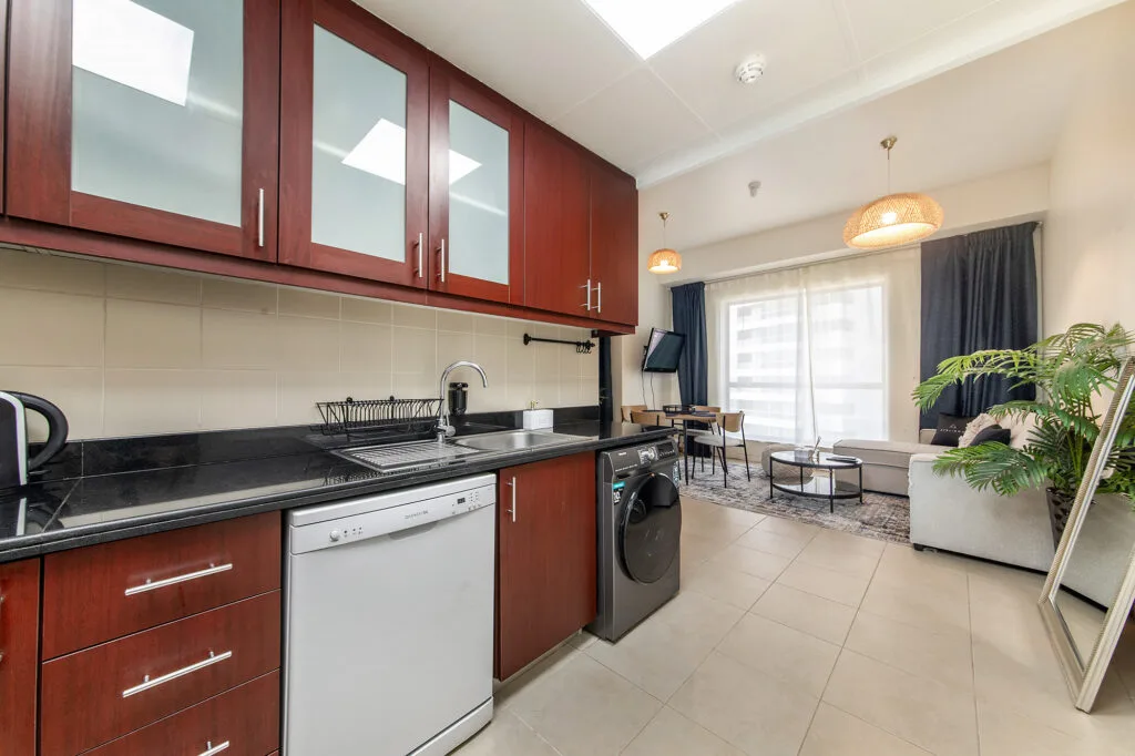 Bahar 6 apartment kitchen