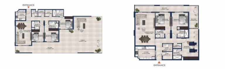Mirdif Hills — Asayel Avenue floor plan 5-спальн.