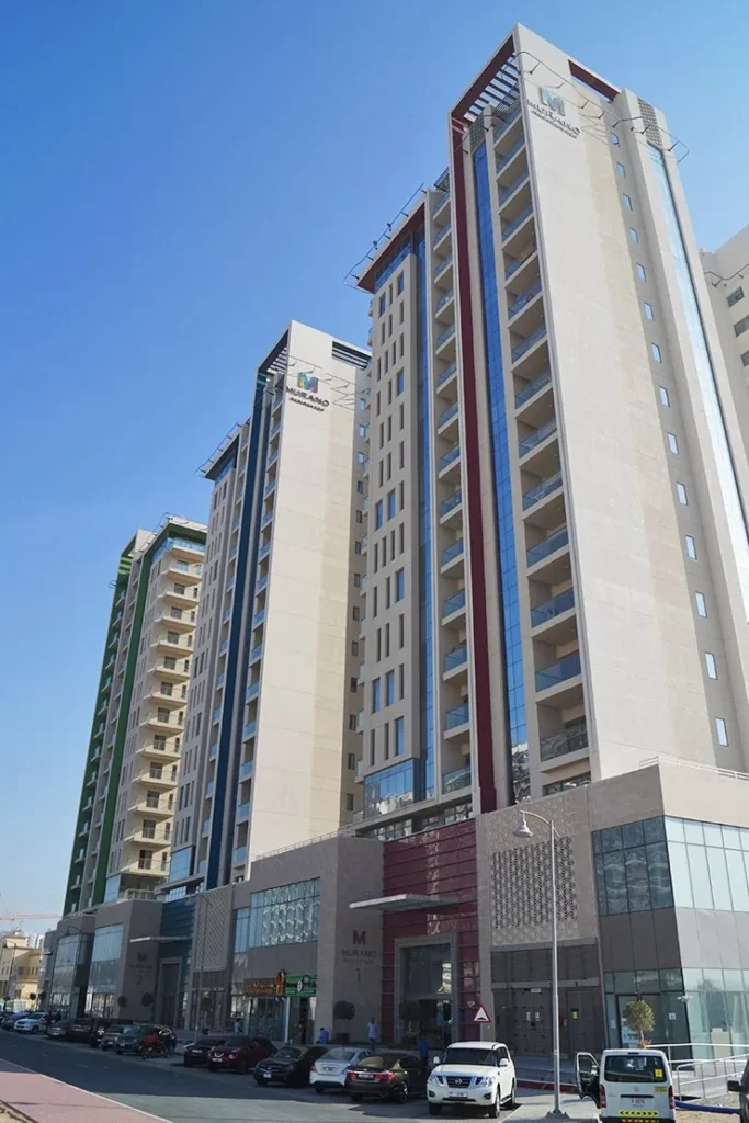 Murano Residence facade, Murano Residence 1, Al Furjan, Dubai