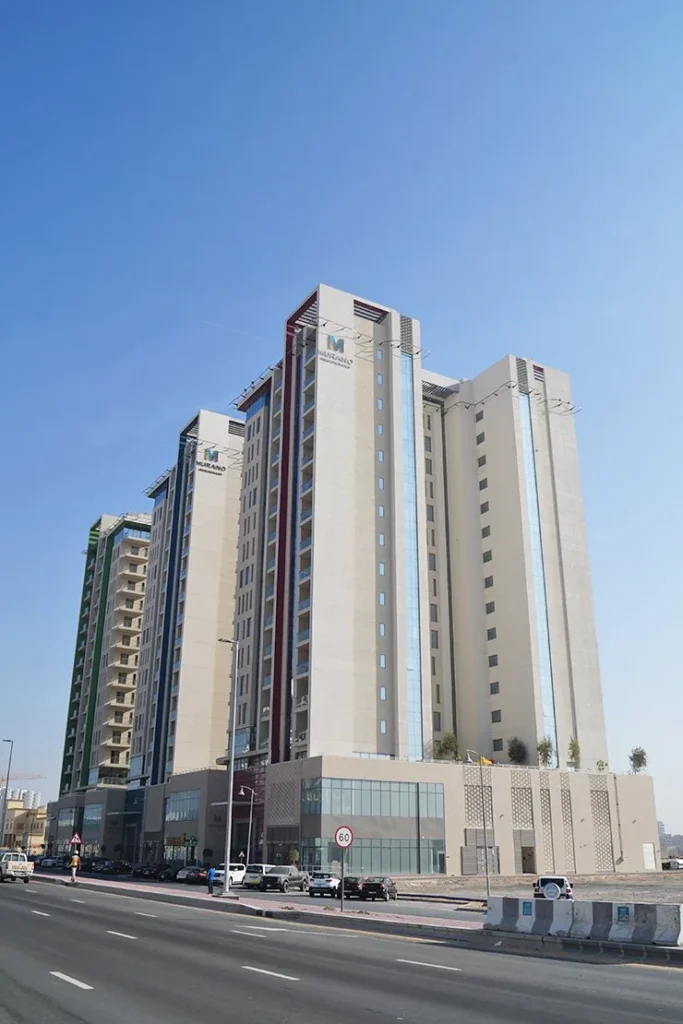 Murano Residence from the road, Murano Residence 1, Al Furjan, Dubai