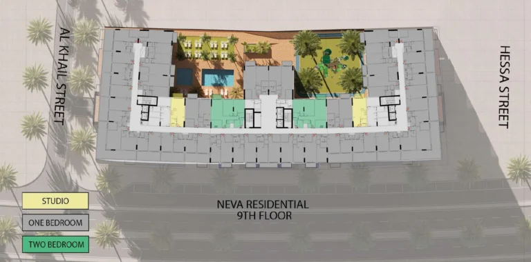 Neva Residences floor plan Поэтажный план
