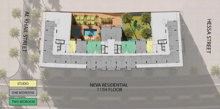 Neva Residences floor plan Поэтажный план