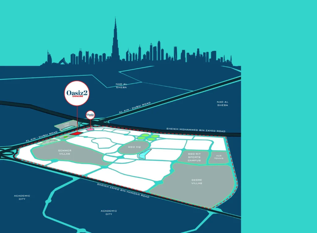 Oasiz 2 by Danube by Danube Properties Development L.L.C | Danube Properties in Dubai Silicon Oasis