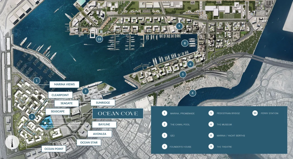 Ocean Cove by Emaar Properties in Rashid Yachts & Marina, Dubai