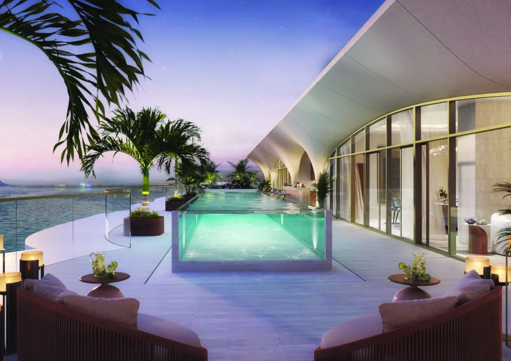 Ocean House by Northacre Ellington Development in The Palm Crescent, Dubai