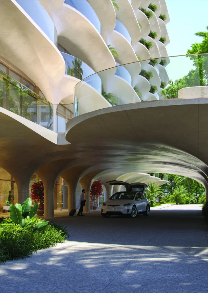 Ocean House by Northacre Ellington Development in The Palm Crescent, Dubai