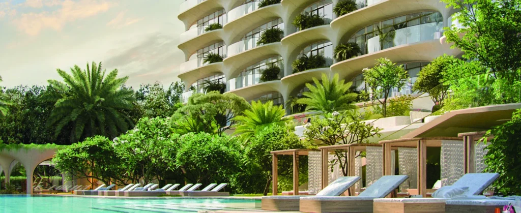 Ocean House by Northacre Ellington Development in The Palm Crescent, Dubai