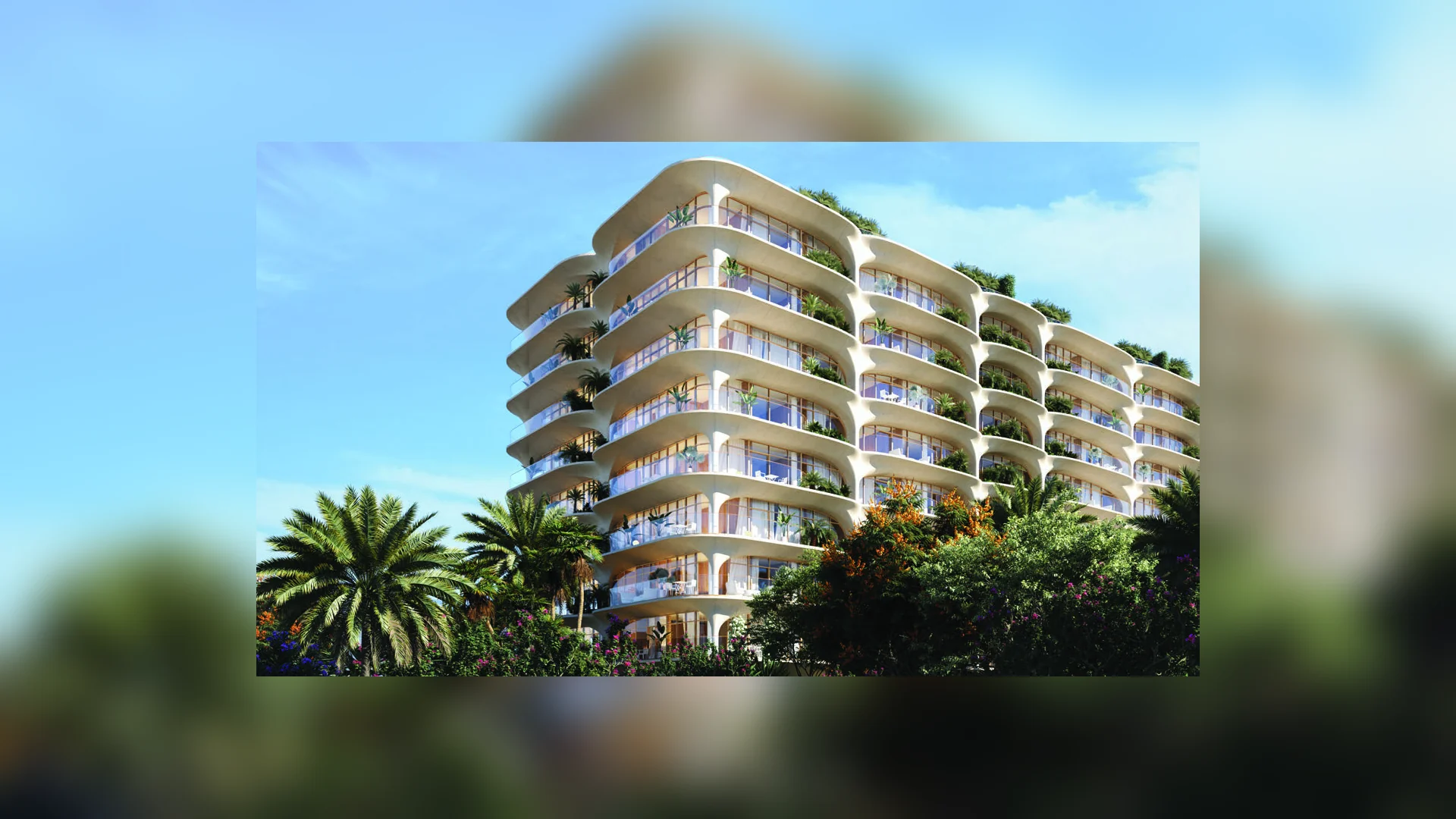 Ocean House by Northacre Ellington Development in The Palm Crescent, Dubai