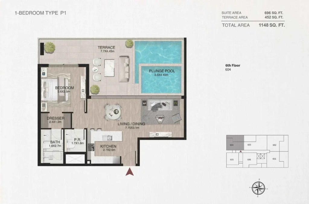 One by Nine by Nine Developments in Nad Al Sheba Gardens 1, Dubai