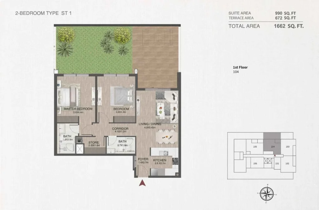 One by Nine by Nine Developments in Nad Al Sheba Gardens 1, Dubai