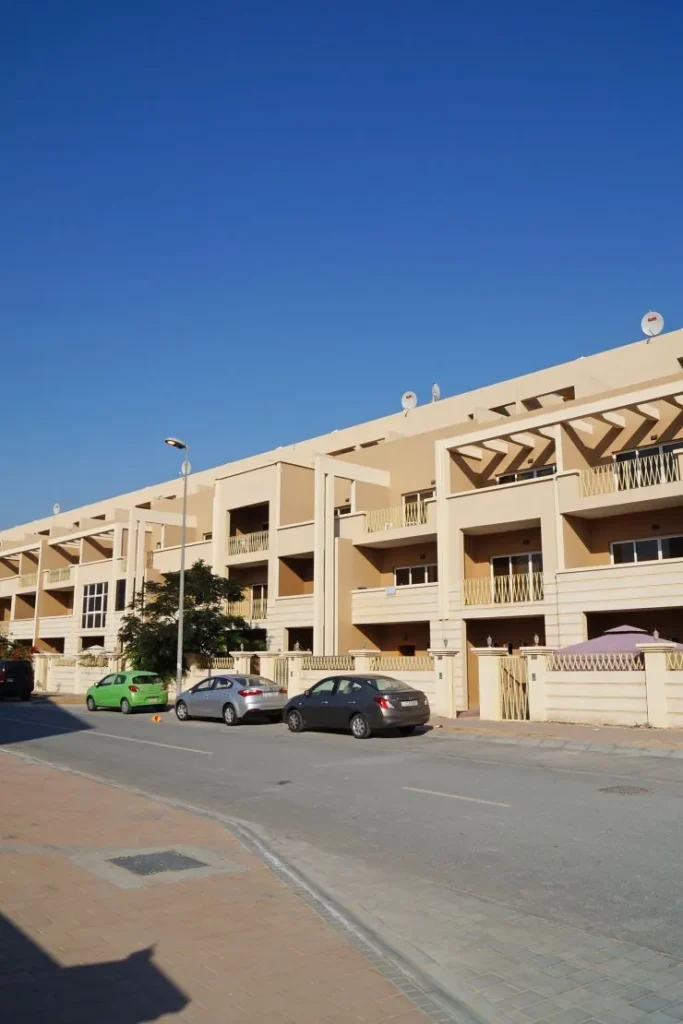 Orchid Park townhouse row, Orchid Park, JVC District 15, Dubai
