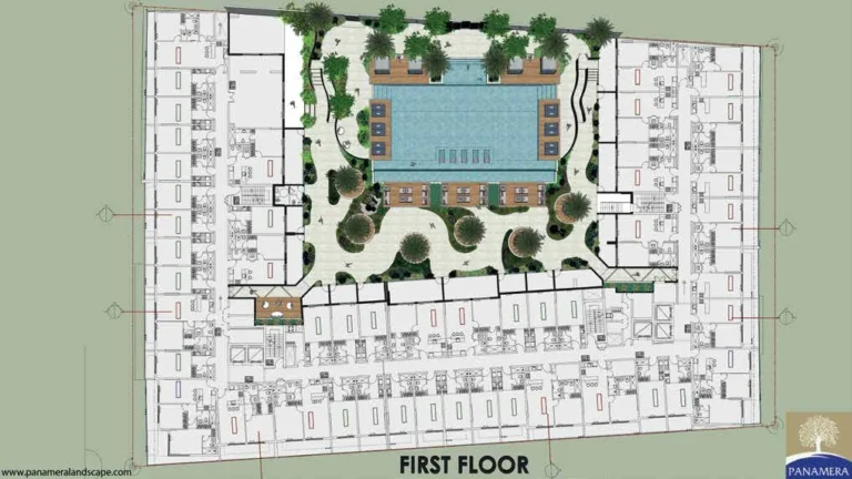 Oxford 212 floor plan Typical floor plate
