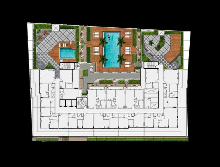 Oxford Boulevard floor plan Поэтажный план