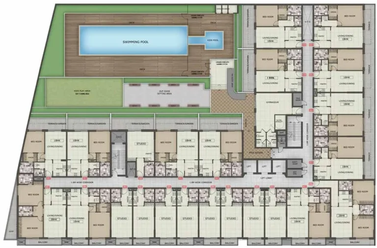 Oxford Residence 2 floor plan Поэтажный план