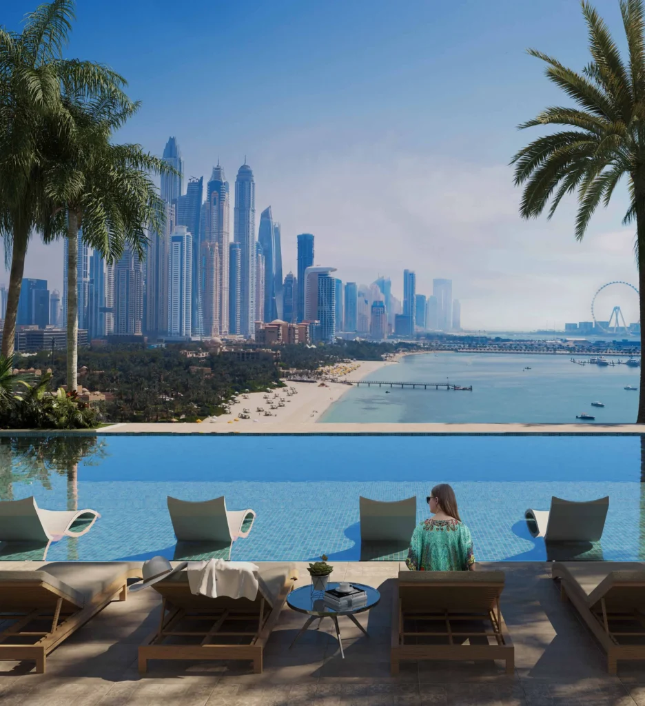 Palm Beach Towers -1 by The Palm - Jumeirah Co in The Palm Crescent, Dubai