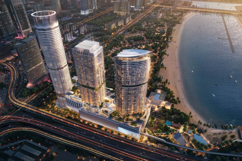 Palm Beach Towers -1 by The Palm - Jumeirah Co in The Palm Crescent, Dubai