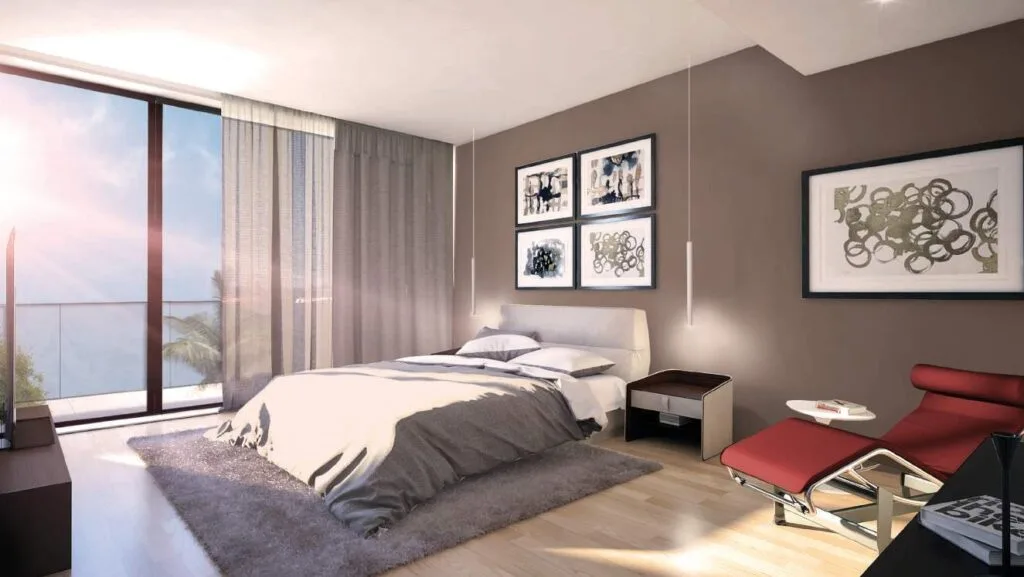 Park View Tower apartment bedroom