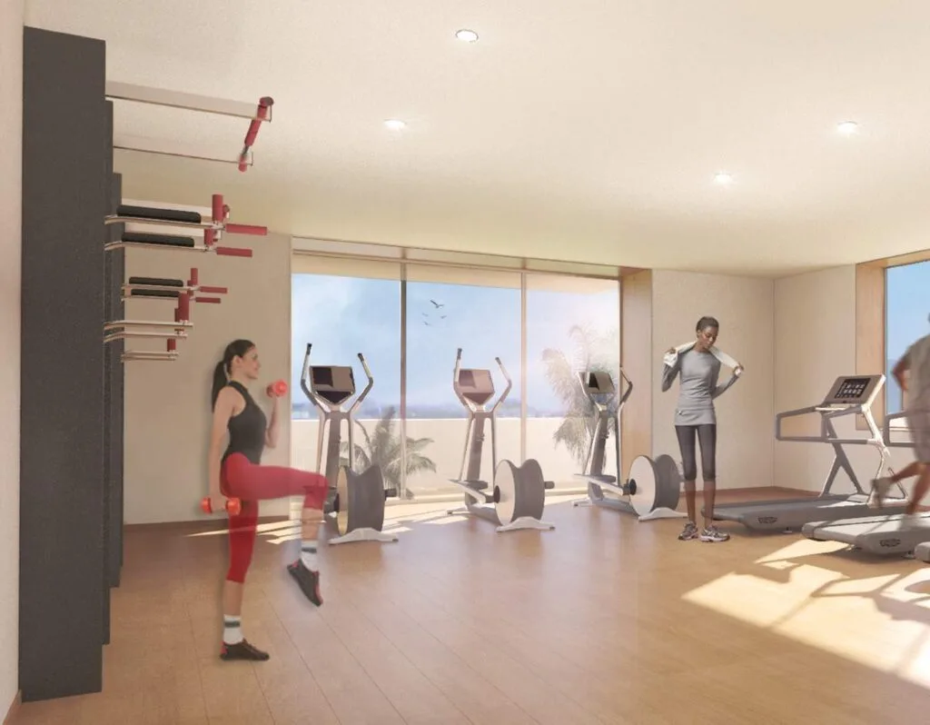 Park View Tower residents gym