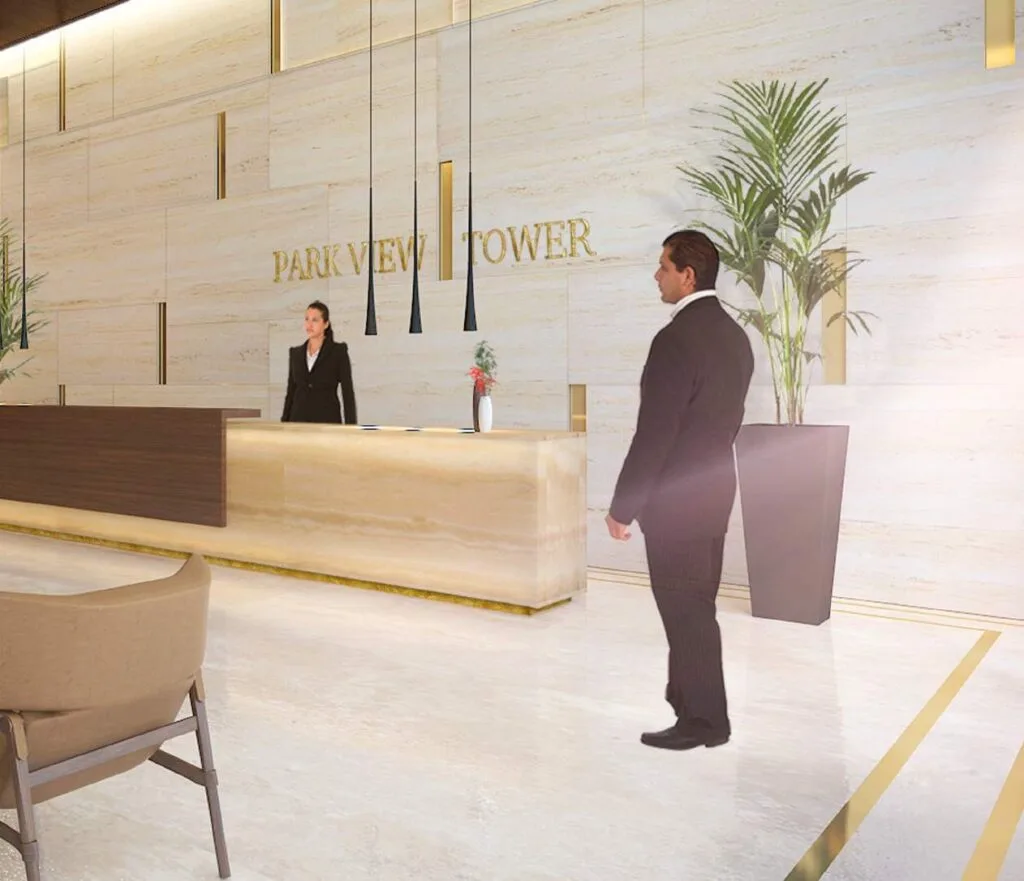 Park View Tower lobby reception