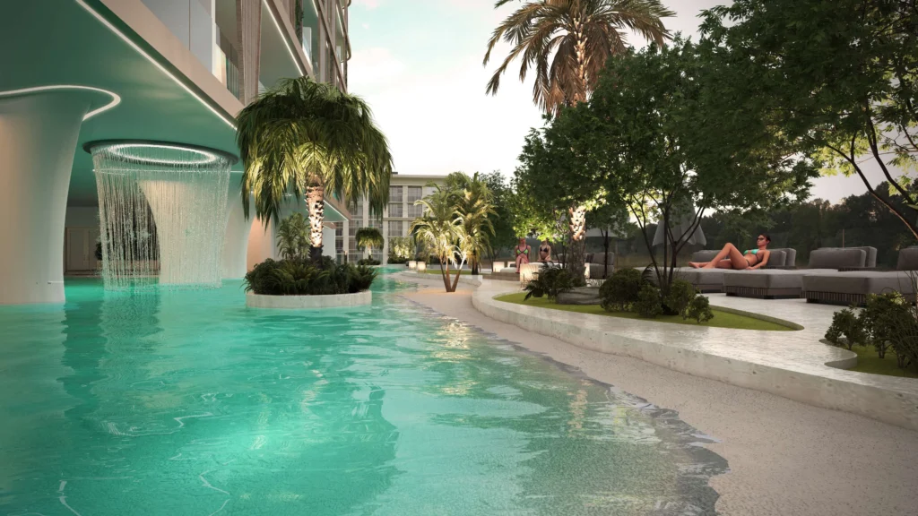 Peace Lagoons By Peace Homes by Peace Homes Development in DubaiLand Residence Complex