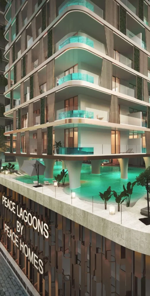 Peace Lagoons By Peace Homes by Peace Homes Development in DubaiLand Residence Complex