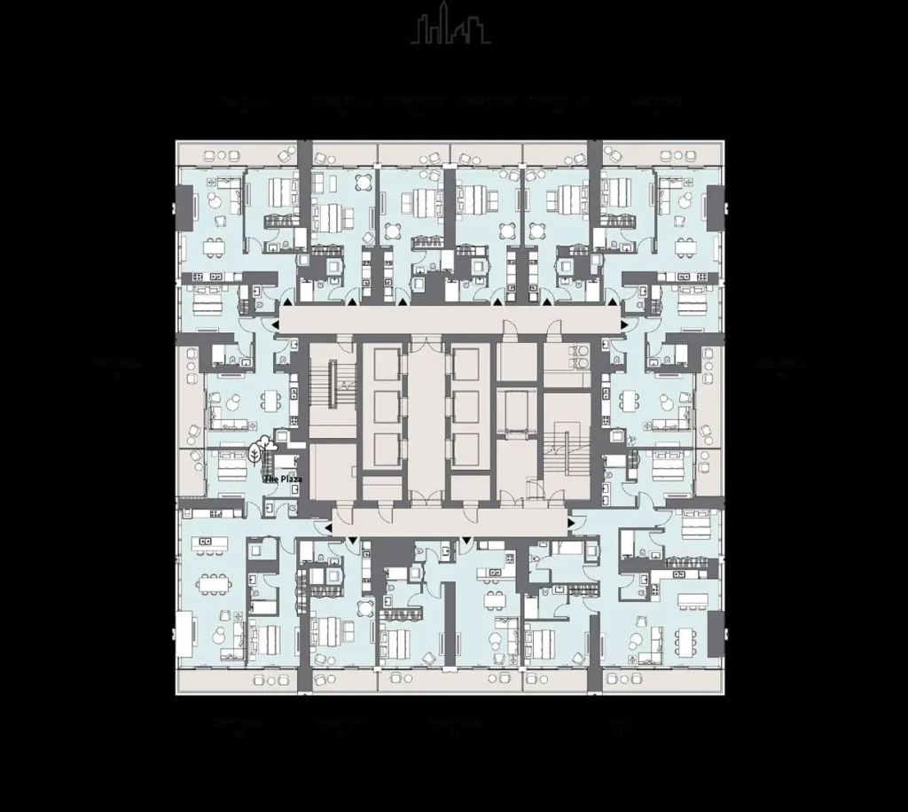 Peninsula Four The Plaza by Select Group in Peninsula, Dubai